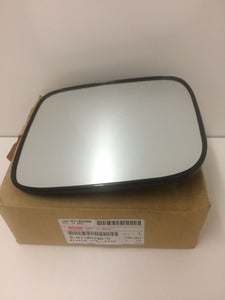 Genuine Holden Jackaroo " Left front door mirror glass & backing " 1998-2003