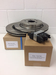 Holden Brake Rotor & Pad Set Rear Commodore/ Statesman VE VF  WM WN V8