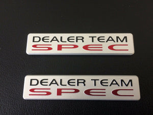 Genuine HSV  VZ Clubsport & R8 Dealer Team Spec package " Badge Set "