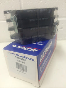 Toyota Corolla/Camry AC Delco Front Brake Pads ACD1422