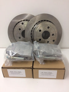 Holden "Brake Rotors & Calipers Rear Set" Comm/States VE VF  WM WN V8 6.0 Litre