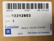 Commodore VE-VF Genuine V8 L77-LS3  NON-LSD Differential 2.92 Ratio