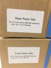 Genuine Holden Brake Rotor  Full Set Commodore/ Statesman VE VF  WM WN V6 Models
