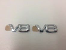 Holden Genuine VS-VT Commodore Front Guard " V8 Chrome Badge Pair "