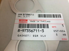 Genuine Isuzu DMAX 4JJ1 3.0 Litre Turbo Diesel EGR Valve & Gasket