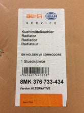 RADIATOR VE COMMODORE V6 SERIES  ALLOYTEC ENGINES 2007 to end of 2011