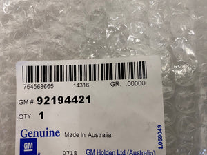 Holden Genuine VE Steering Wheel spoke Covers " Micro Silver- Satin Chrome "